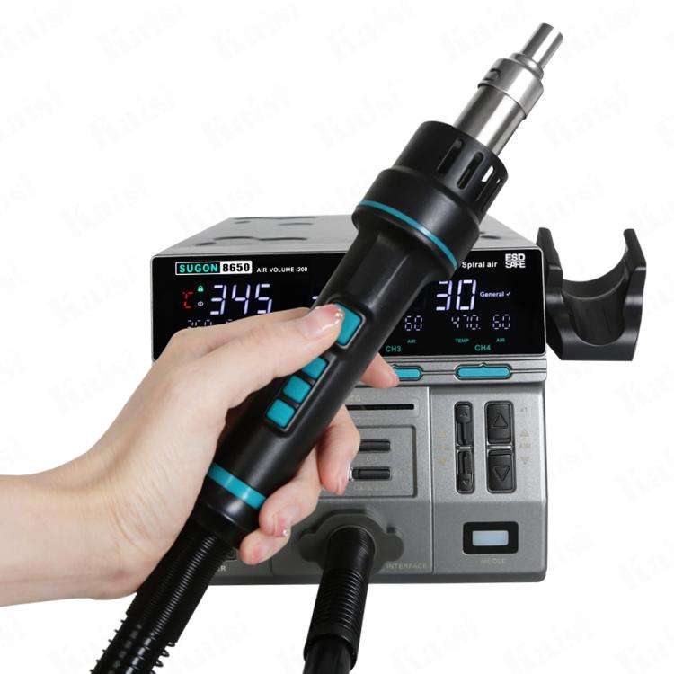 SUGON 8650 1300W Hot Air Soldering Station Big Wind Power Maintenance Motherboard CPU Desoldering...