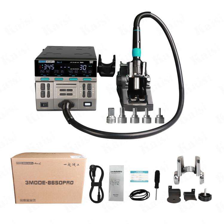 SUGON 8650Pro Curve Hot Air Soldering Station 1300W High Wind Power Maintenance Motherboard CPU D...