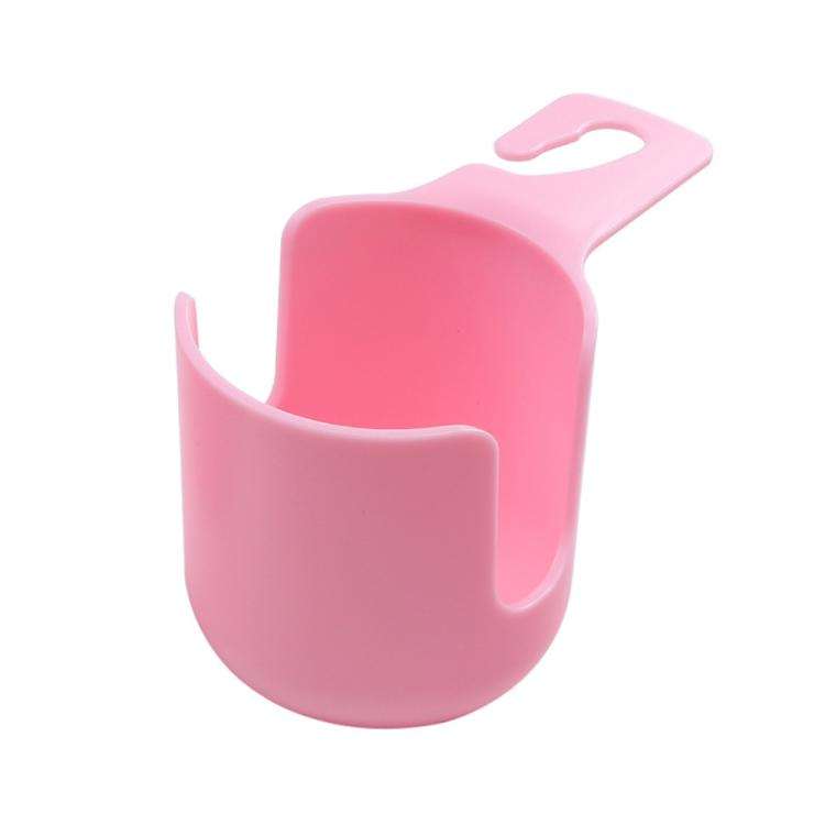 1010 Multifunctional Car Seat Water Cup Holder Car Headrest Hook(Pink)