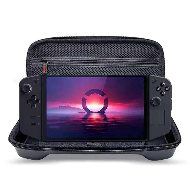 For Lenovo Legion Go Storage Bag EVA Hard Shell Handbag(Black)