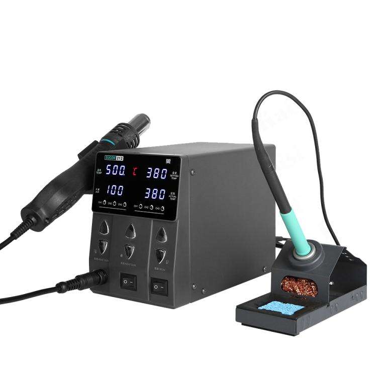 SUGON 212 2 In 1 Soldering Iron Dual Display Cell Phone Repair Hot Air Constant Temperature Solde...