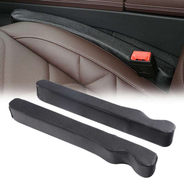 4156 1pair Car Seat Gap Plugs Leakproof Strips Vehicle Interior Supplies Seat Side Seam Strips(Red)