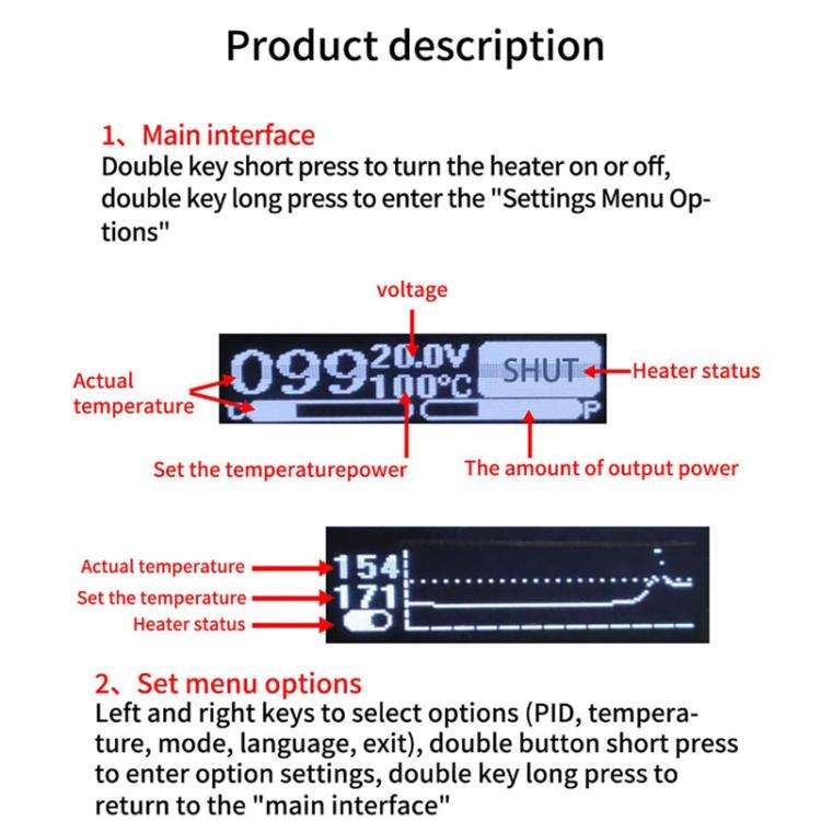 LCD Intelligent Temperature Control Screen Displays Double-Layer Heating Plate(ZFX-G3061)