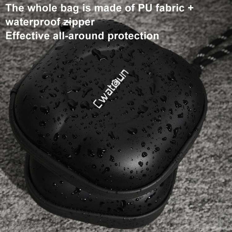 Cwatcun D164 Small Filter Organizer Camera Lens Digital Protection Bag(Black)