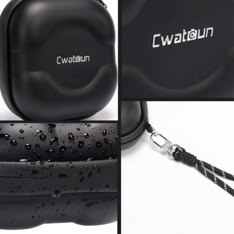 Cwatcun D164 Small Filter Organizer Camera Lens Digital Protection Bag(Black)