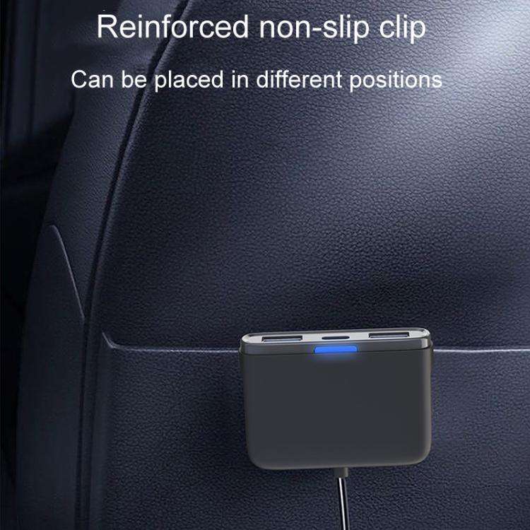 GE01 Powerful Output Colorful Ambient Lights Car Quick Charger