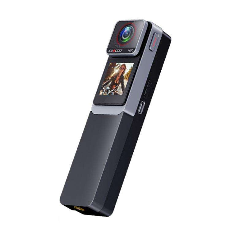 SOOCOO SAW1 Pro No Memory Card 4K HD Anti-Shake Waterproof Motorcycle Riding Recorder Chest Head ...