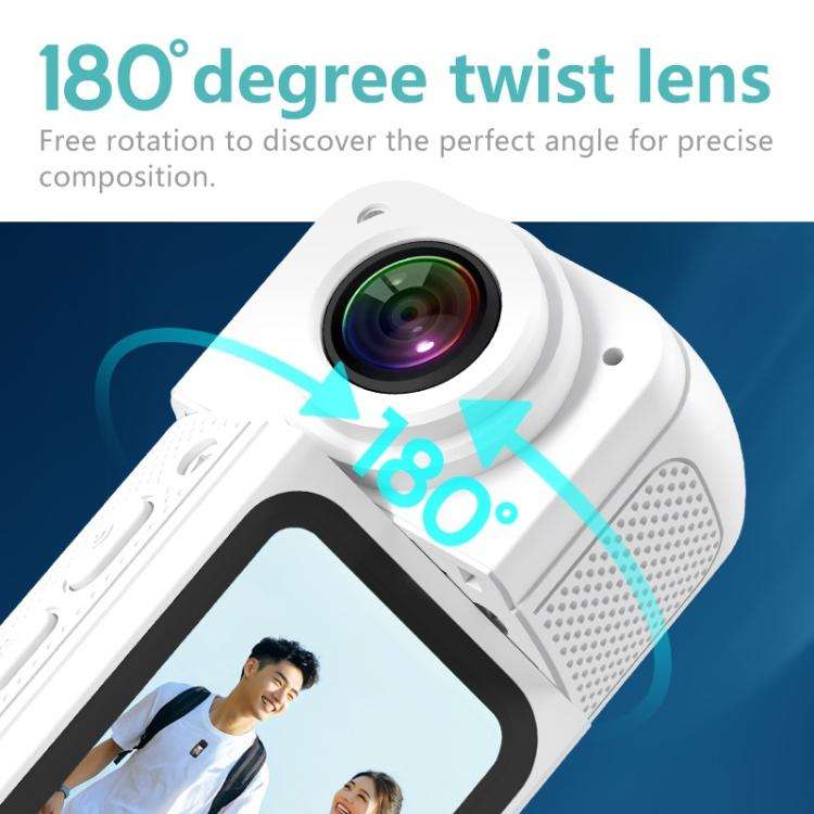 Anytek S70 Magnetic Thumb Sports Camera HD Outdoor Portable Riding Camera(Black)