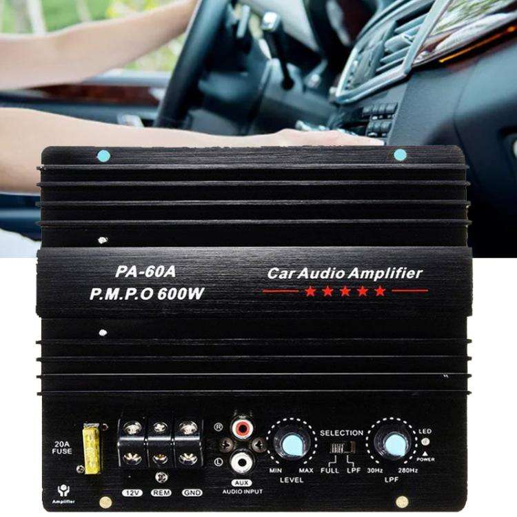 PA-60A 12V 600W Car Amplifier Board High Power Audio Subwoofer Module
