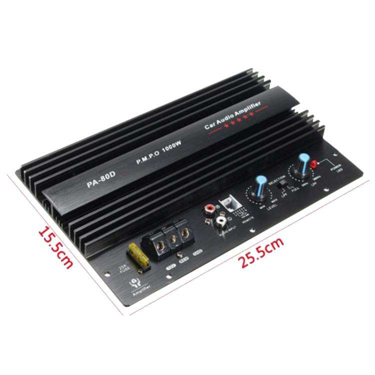 PA-80D Car Subwoofer Amplifier Motherboard 12V High Power Car Audio Module