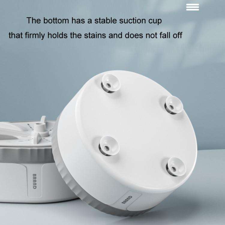 Mini Portable Underwear Socks Turbine Washing Machine, Color: Gray Standard