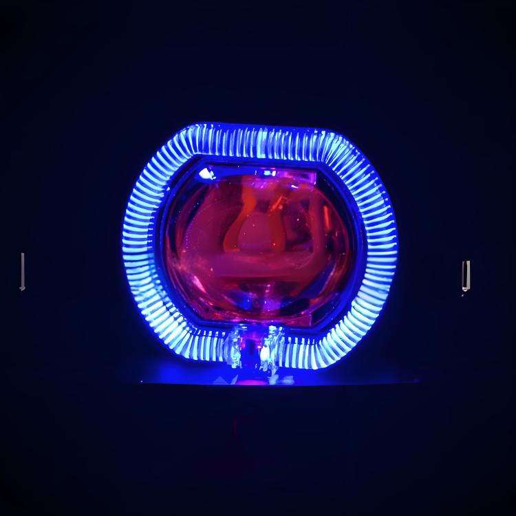 2.5 inch Motorcycle Electric Bike Car Universal Built-in LED Headlight Spot Lens Far and Near Spo...