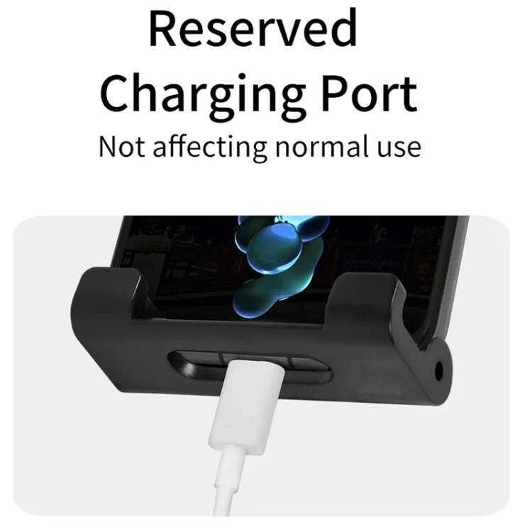 For Tesla 2024 Model 3/Y/S Car Seat Back Mobile Phone Holder(Black)