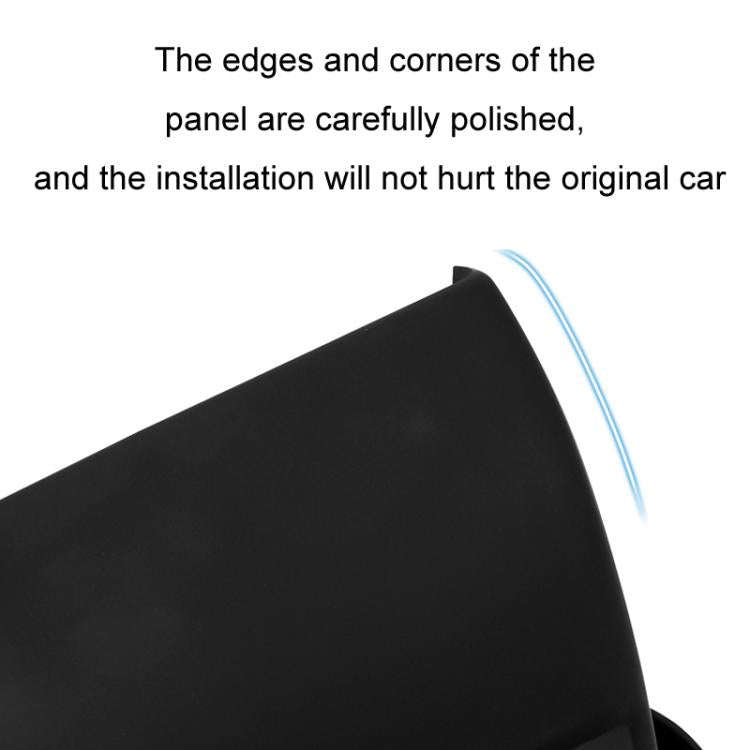For Tesla Model 3/Y Rear Air Outlet Anti-kick Storage Box Cup Holder(TSL-305)