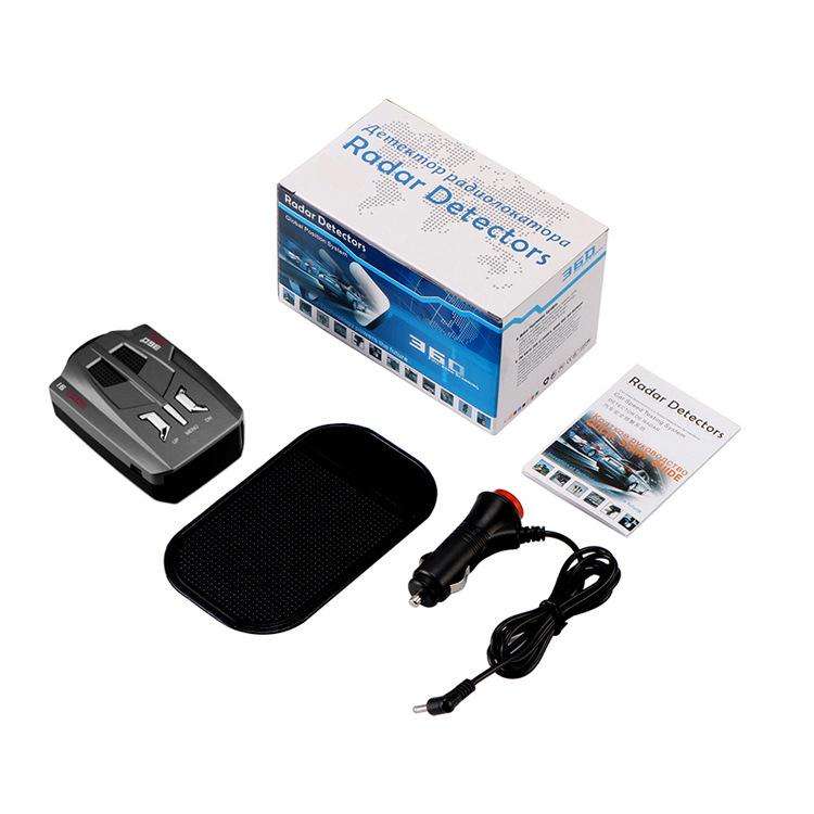 Car Mobile Radar Speed Detector Car Electronic Dog, Support English / Russian