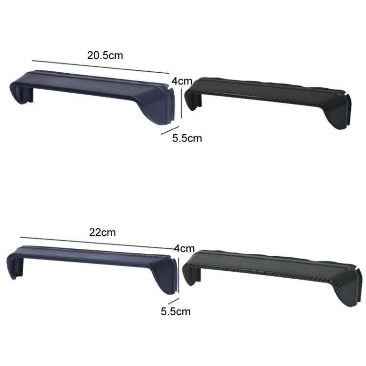 Car Navigation Display Universal Sun Visor, Size: Carbon Pattern M