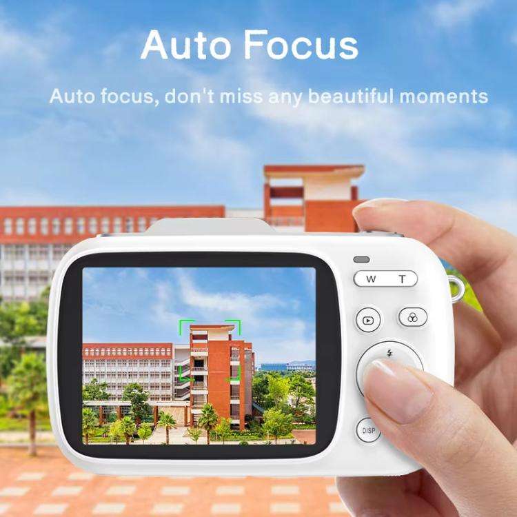 G7-A 2.8-inch 18X Digital Zoom 4K HD Beauty Digital Camera(White)