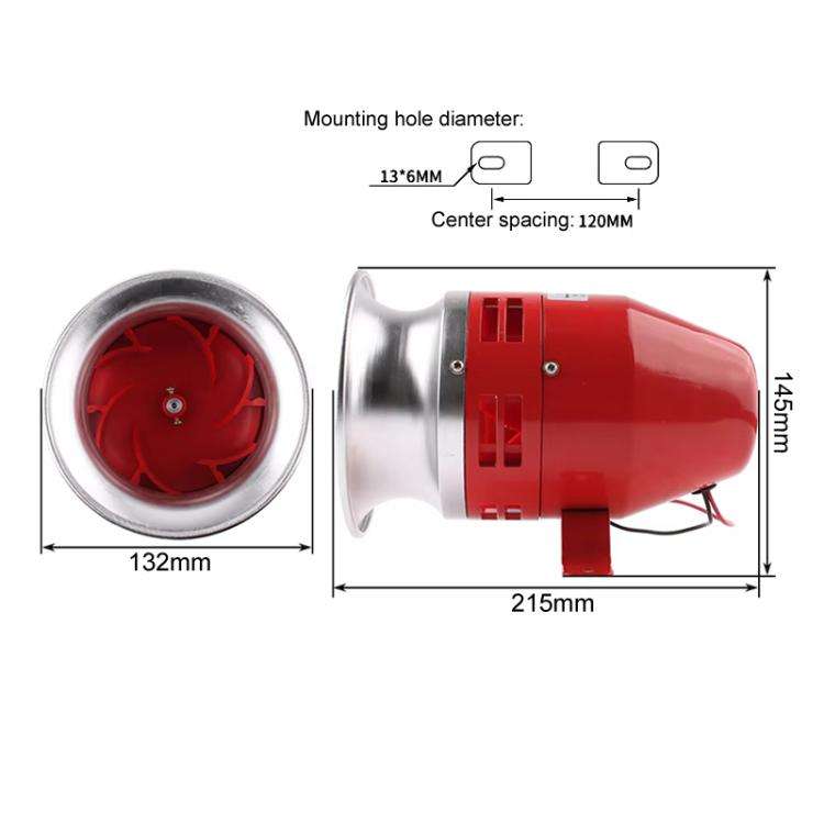 MS-390 DC24V Wind Screw Motor Siren Alarms High Power Industrial Buzzer Horn Alarms