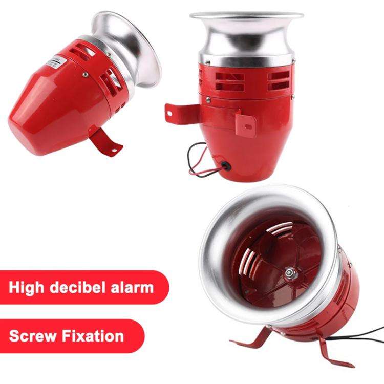 MS-390 DC24V Wind Screw Motor Siren Alarms High Power Industrial Buzzer Horn Alarms