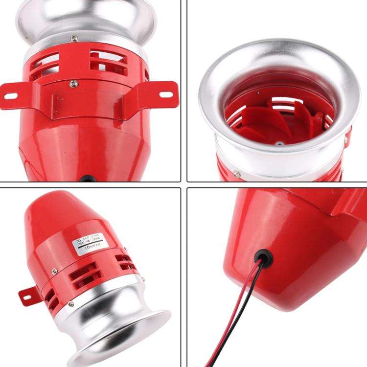 MS-390 DC12V Wind Screw Motor Siren Alarms High Power Industrial Buzzer Horn Alarms