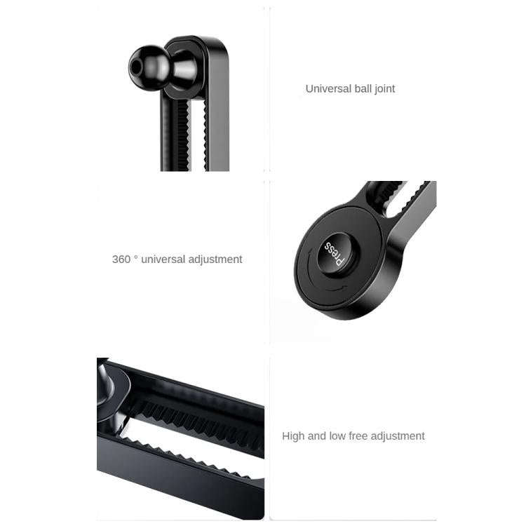 Retractable and Adjustable Car Phone Bracket Rotating Extension Rod Rack Accessories(For Support)