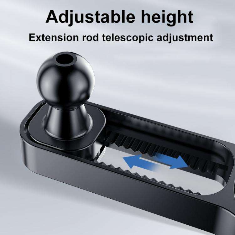 Retractable and Adjustable Car Phone Bracket Rotating Extension Rod Rack Accessories(For Support)