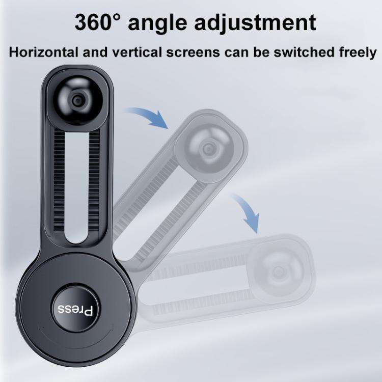 Retractable and Adjustable Car Phone Bracket Rotating Extension Rod Rack Accessories(For Support)