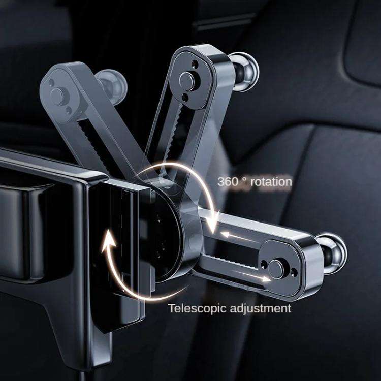 Retractable and Adjustable Car Phone Bracket Rotating Extension Rod Rack Accessories(For Support)
