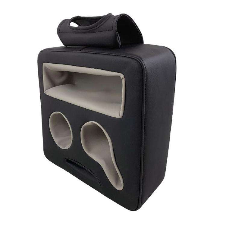 Cars Multifunctional Universal Cup Holder Storage Box(Black)