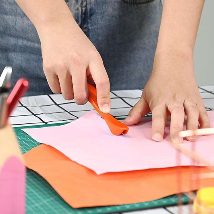 Car Film Tool Film Cutter With 10 Blades(Orange)