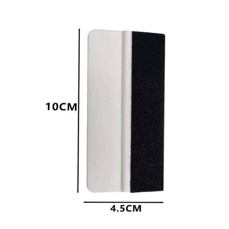 5pcs With Felt Car Film Tool Anti-scratch Small Scraper(White)