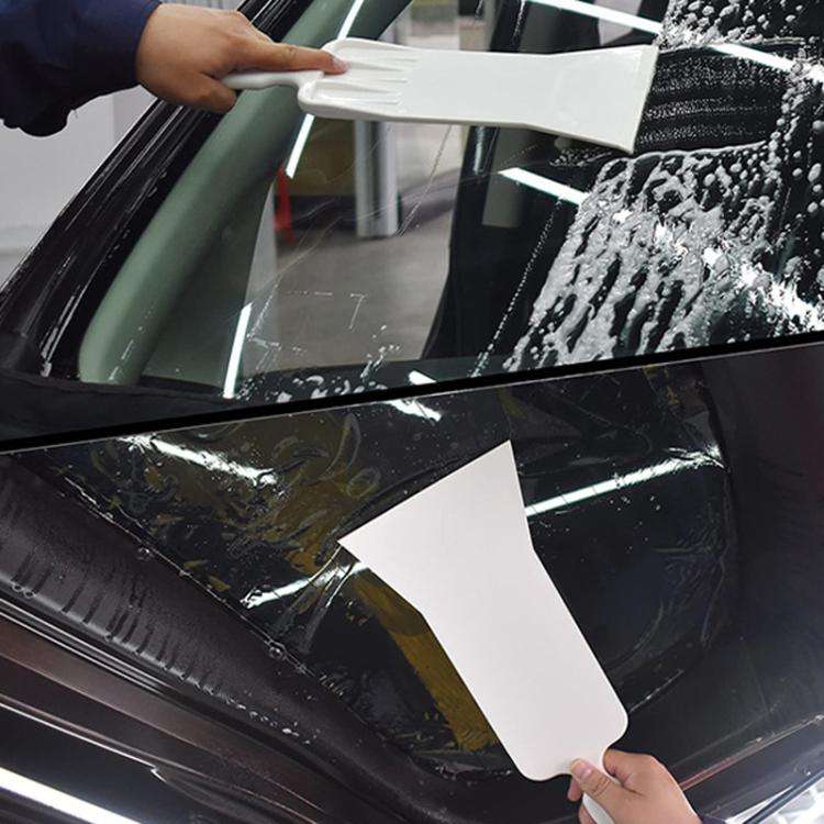 Large Scraper Car Film Tools Long Plastic Film Scraper Front Rear Extended Scraper