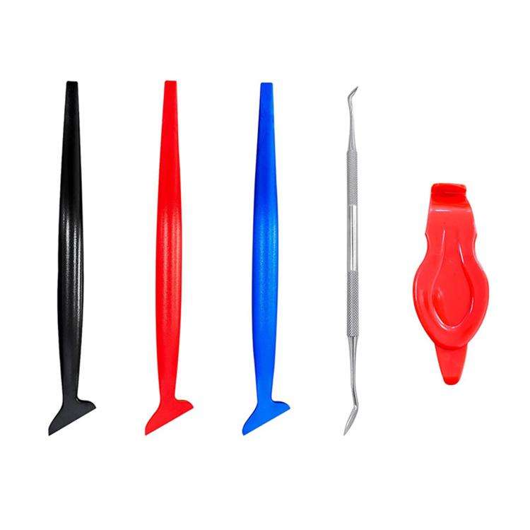 5pcs /Set Car Film Edge Trimmer Car Film Tool Seam Tucking Scraper