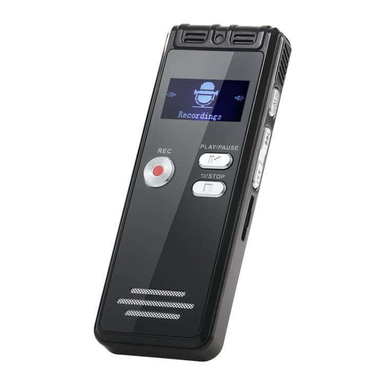 SK6 0.8-inch LED Screen Interview Recorder USB Rechargeable MP3 Player 32GB
