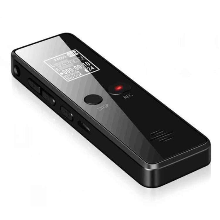 64GB 0.9-inch LCD Screen Interview Mini HD Recorder USB Charging MP3 Player
