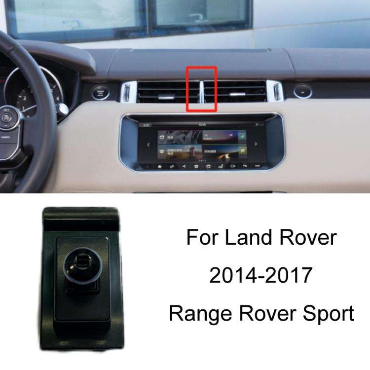 For Land Rover Left Driving Car Special Mobile Phone Navigation Bracket Base, Model: 14-17 Range ...