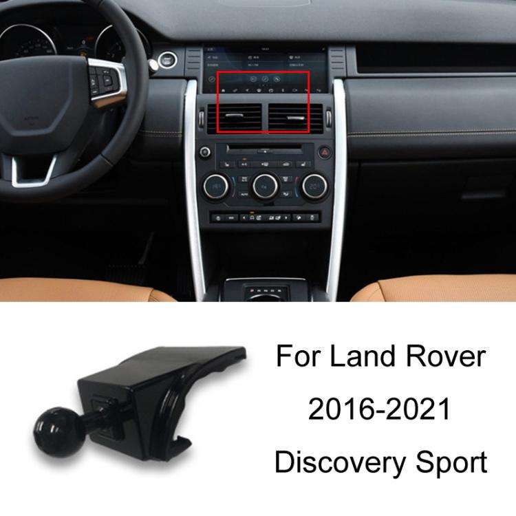 For Land Rover Left Driving Car Special Mobile Phone Navigation Bracket Base, Model: 16-21 Discov...