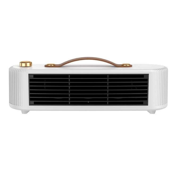 FS007 800W Home Desktop Heater Large Area PTC Heating Device, Spec: UK Plug(White)