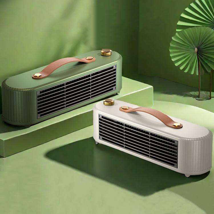 FS007 800W Home Desktop Heater Large Area PTC Heating Device, Spec: EU Plug(Green)