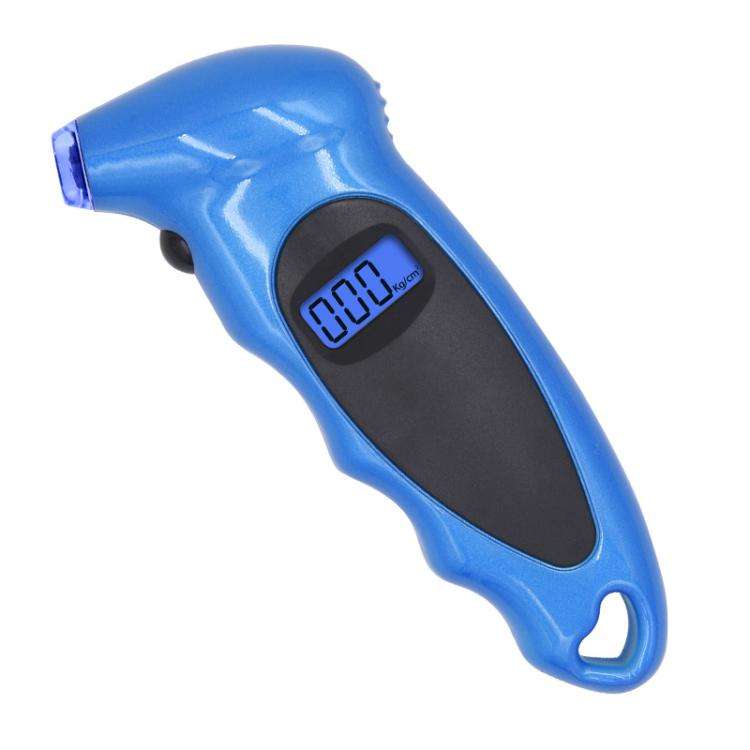 Car High-Precision Detection Digital Display Tire Pressure Gauge(Blue Black)