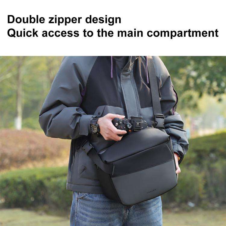 YAKUSS Y37 Small Shoulder Waterproof Camera Bag DSLR Camera Digital Storage Bag