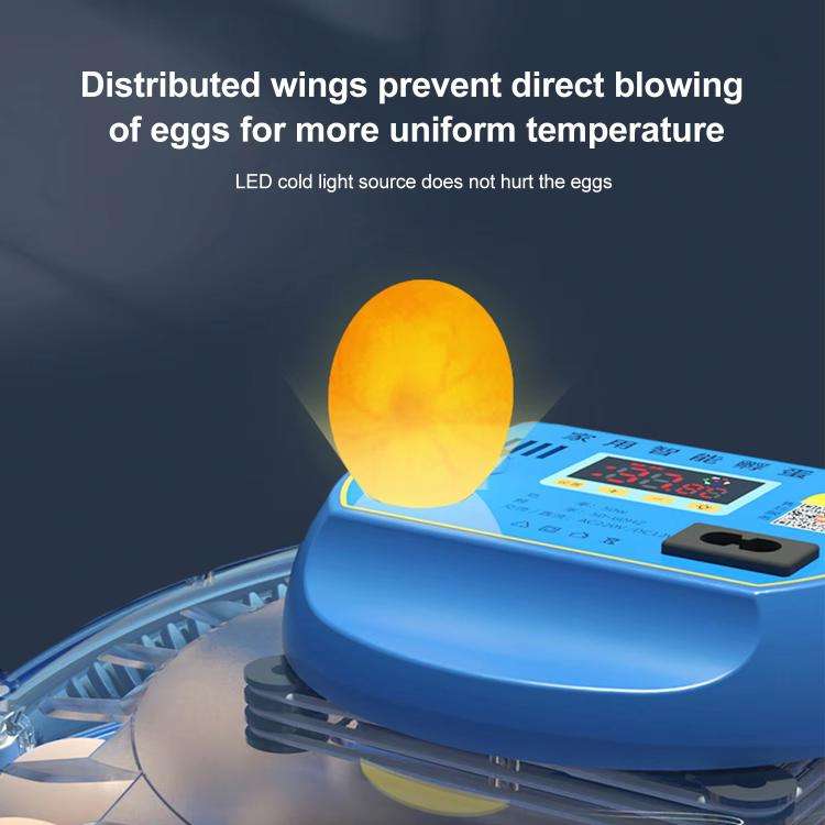 248pcs Bird Egg Automatic Incubator Supports 12V And 220V Power Supply, EU Plug