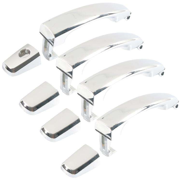Car Door Outer Handle Accessories For Chevrolet Aveo, Model: Electroplating 4pcs /Set
