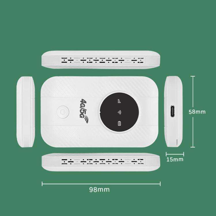 M5 4G / 5G Mobile Pocket WiFi Car Portable SIM Card Router(Eurasian Edition)