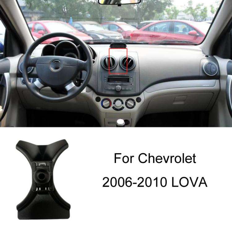 For Chevrolet Left Driving Car Special Mobile Phone Navigation Bracket Base, Model: 06-10 LOVA