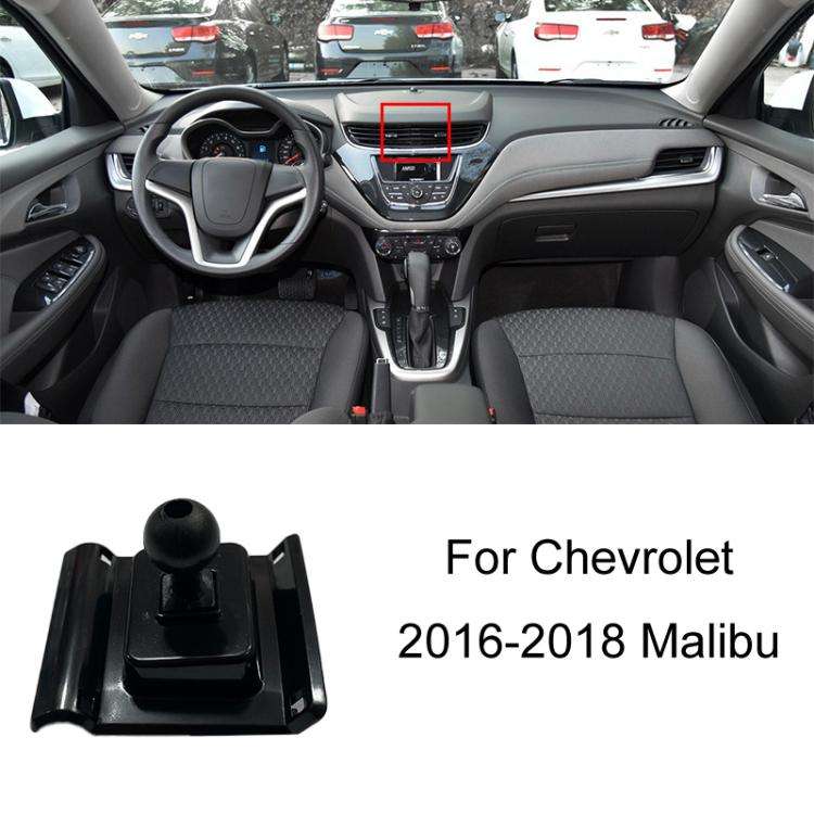 For Chevrolet Left Driving Car Special Mobile Phone Navigation Bracket Base, Model: 16-18 Malibu