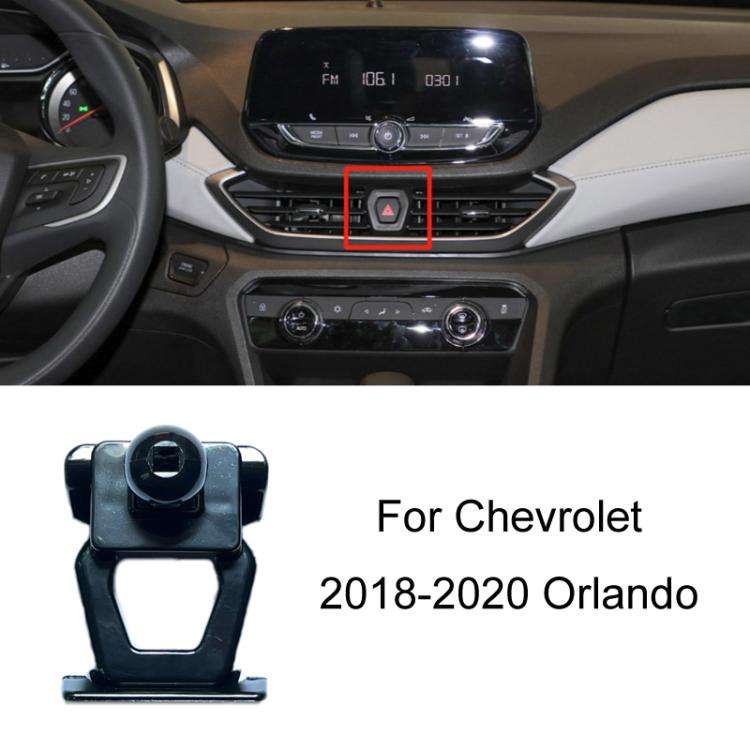 For Chevrolet Left Driving Car Special Mobile Phone Navigation Bracket Base, Model: 18-20 Orlando