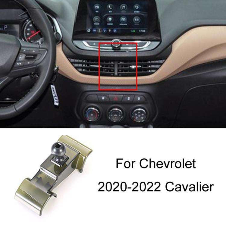 For Chevrolet Left Driving Car Special Mobile Phone Navigation Bracket Base, Model: 20-22 Cavalier