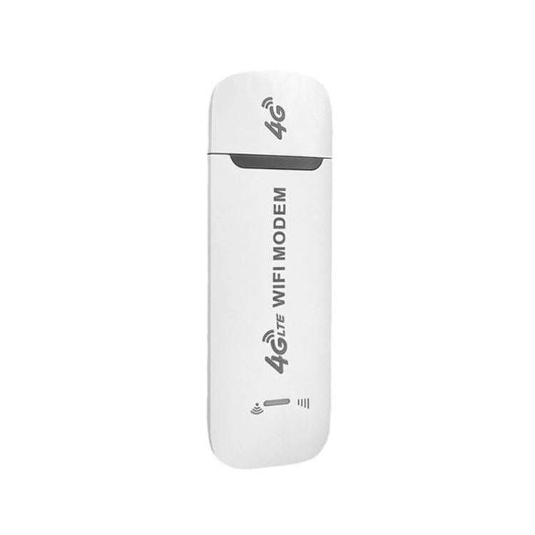 4G Wireless Internet Card LTE Mobile WiFi Car Router(Gray Side White)