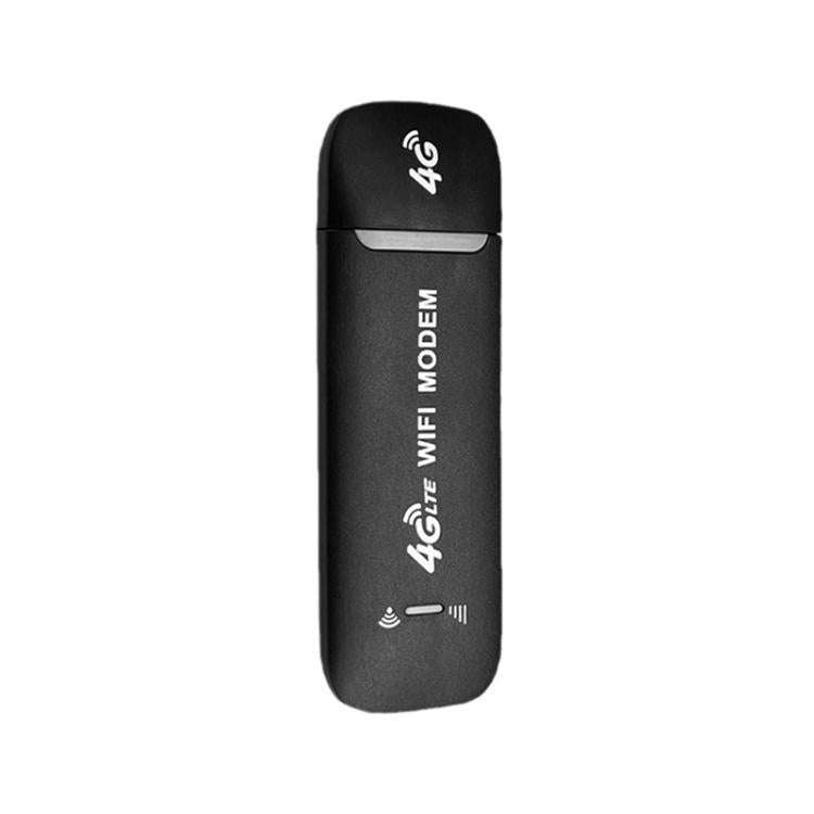 4G Wireless Internet Card LTE Mobile WiFi Car Router(Gray Side Black)